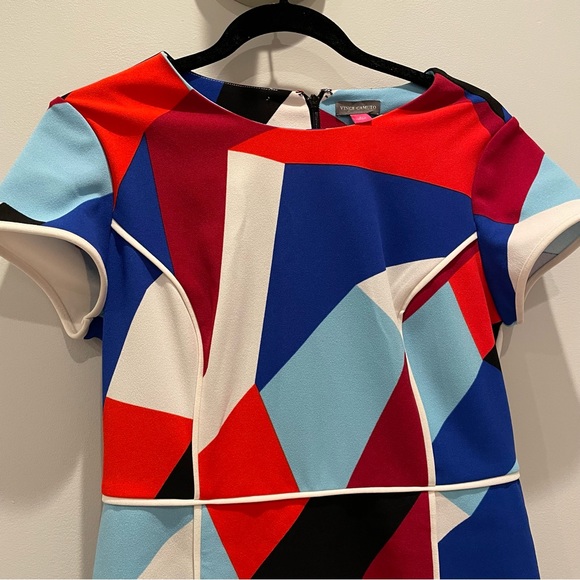 Vince Camuto Marina Blocks Sheath Dress - Picture 3 of 6